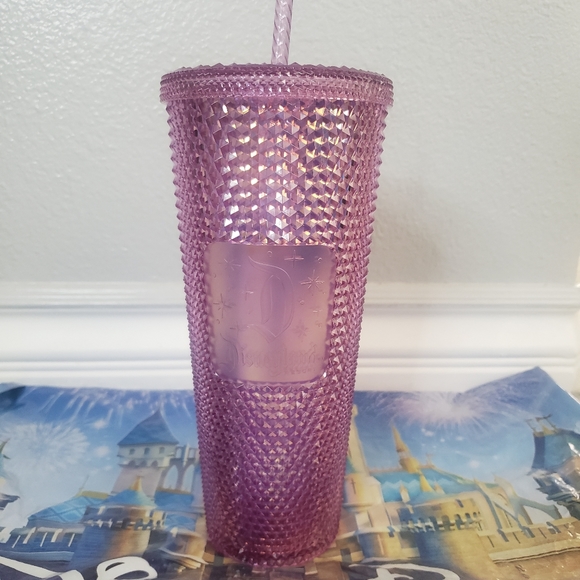 Starbucks Other - Pink studded limited Edition Starbucks Disneyland Cup